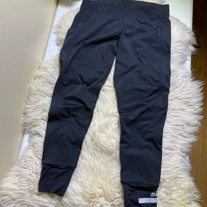 Adidas by Stella McCartney black workout tights